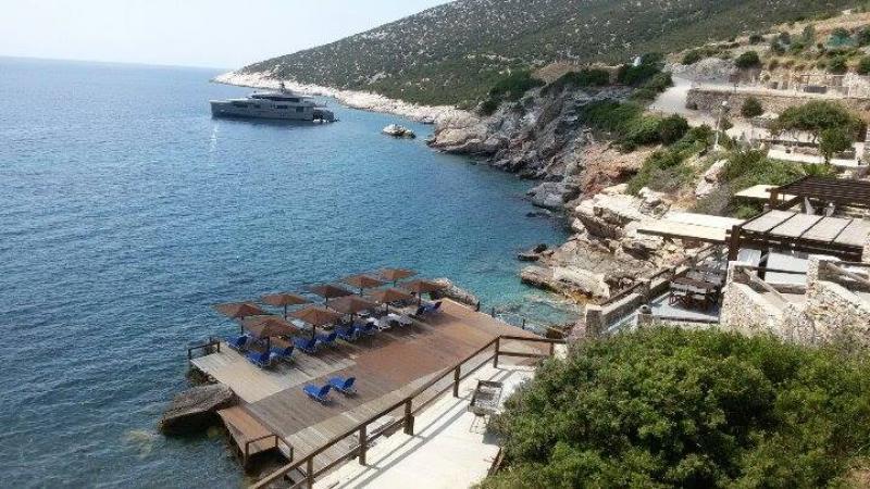 Lazarou Beach Apartments Platis Gialos  Exteriör bild